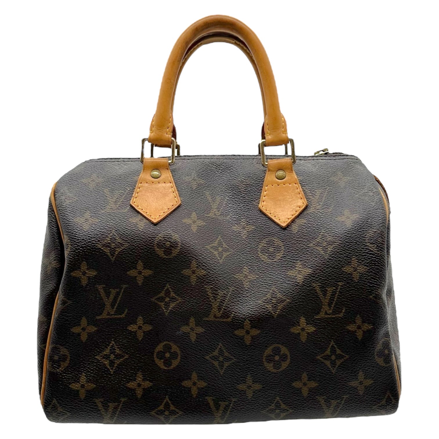 Louis Vuitton Monogram Canvas Speedy 25 - zip pull missing - Outfit Repeater