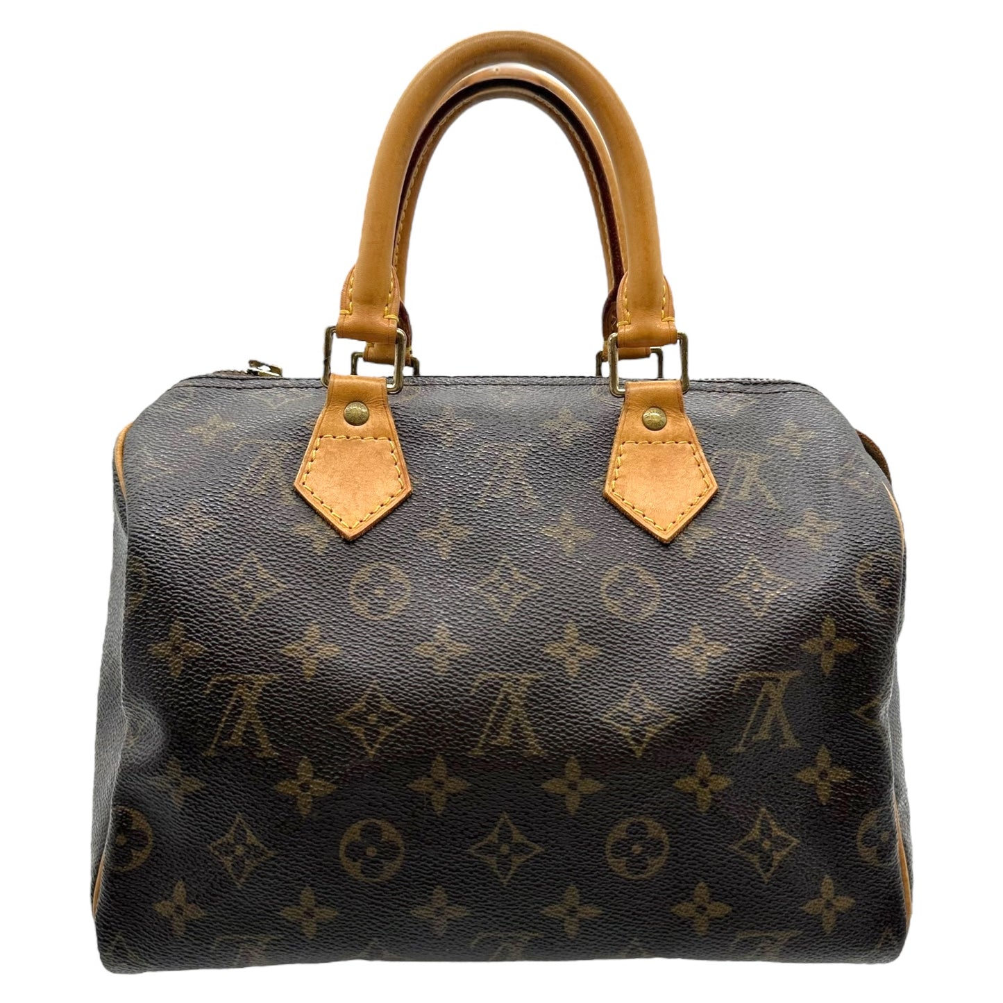 Louis Vuitton Monogram Canvas Speedy 25 - zip pull missing - Outfit Repeater