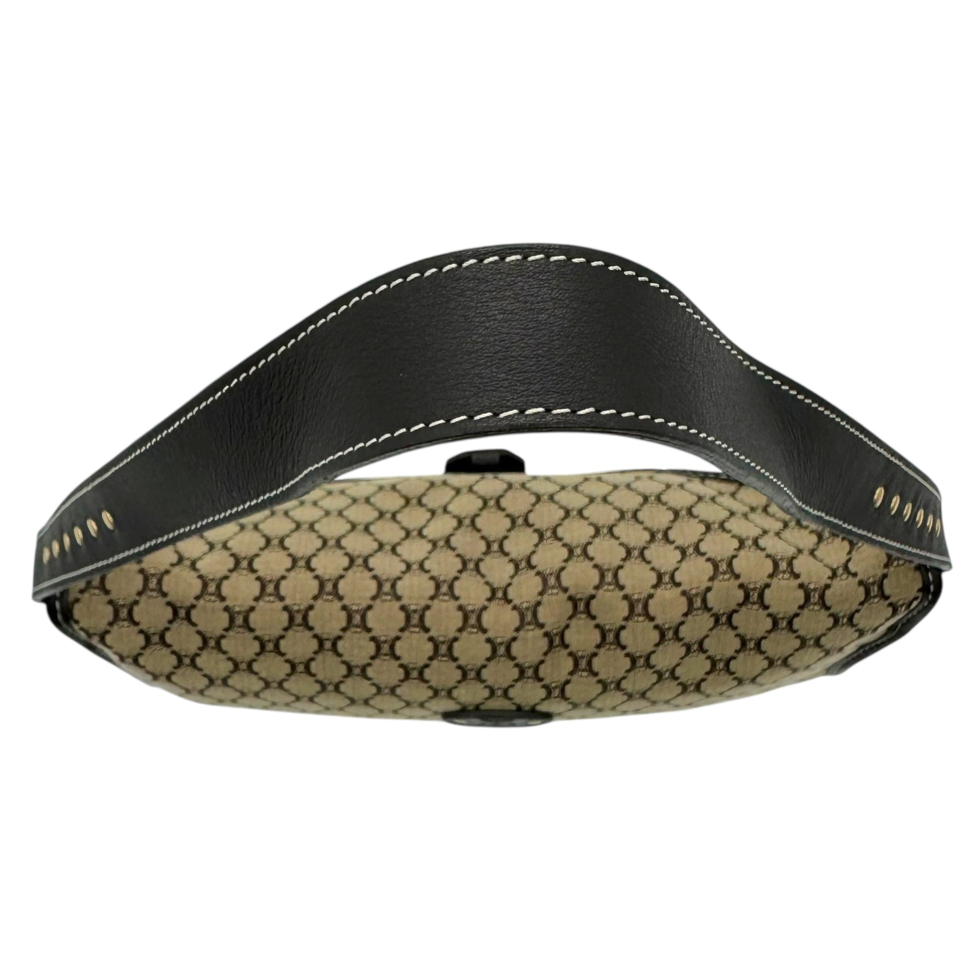 Celine Tan Small Triomphe Monogram Poulbot Bag - Outfit Repeater