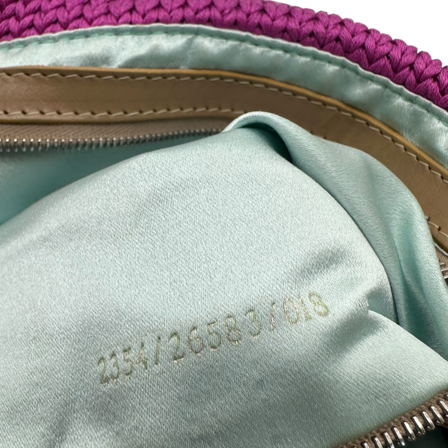 Fendi Pink Knit Baguette Shoulder Bag - Outfit Repeater