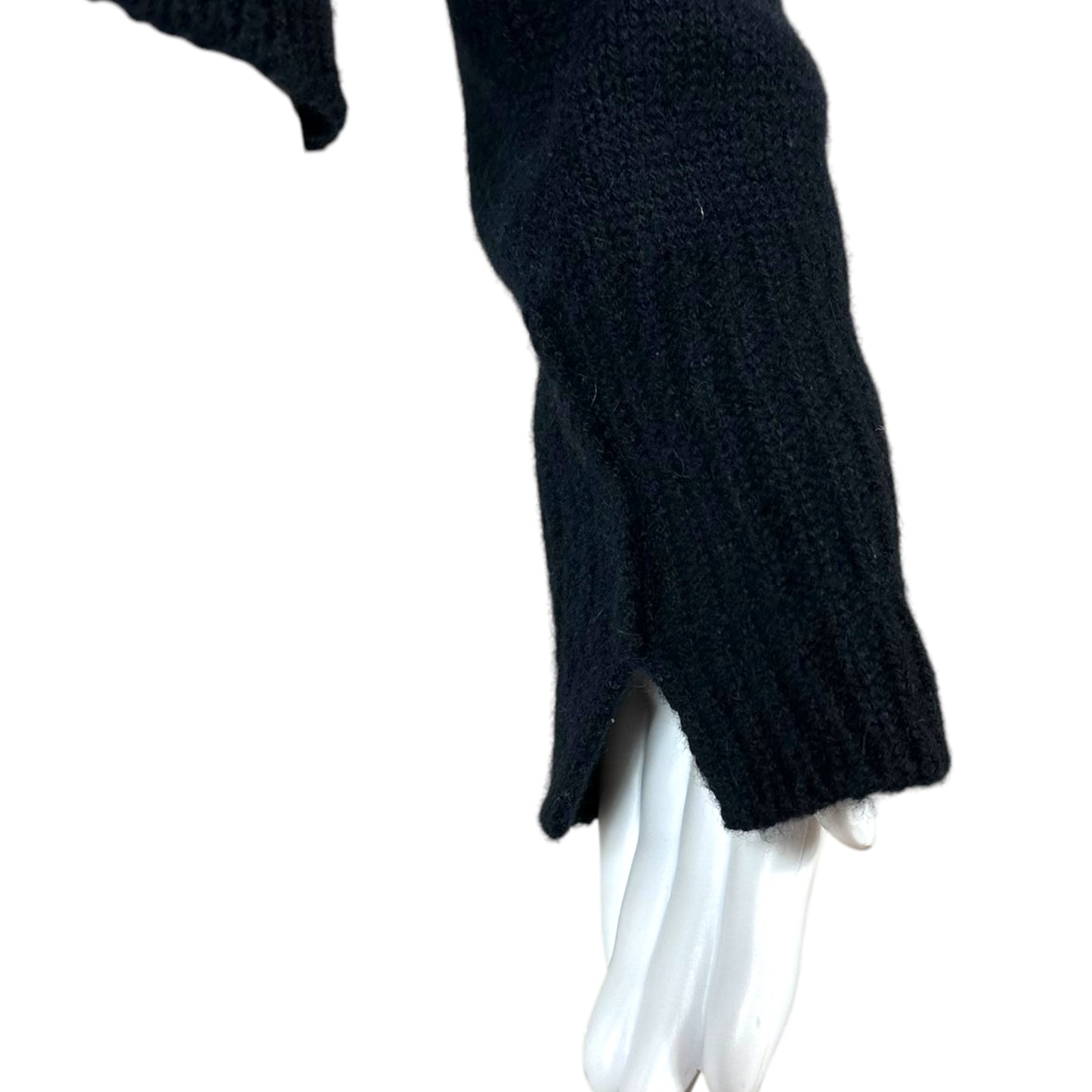 Celine by Phoebe Philo Navy Cashmere Logo Sweater - Outfit Repeater