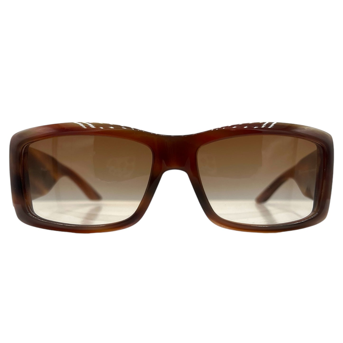 Dior Aventura 2 Brown Oversized Rectangle Sunglasses - Outfit Repeater