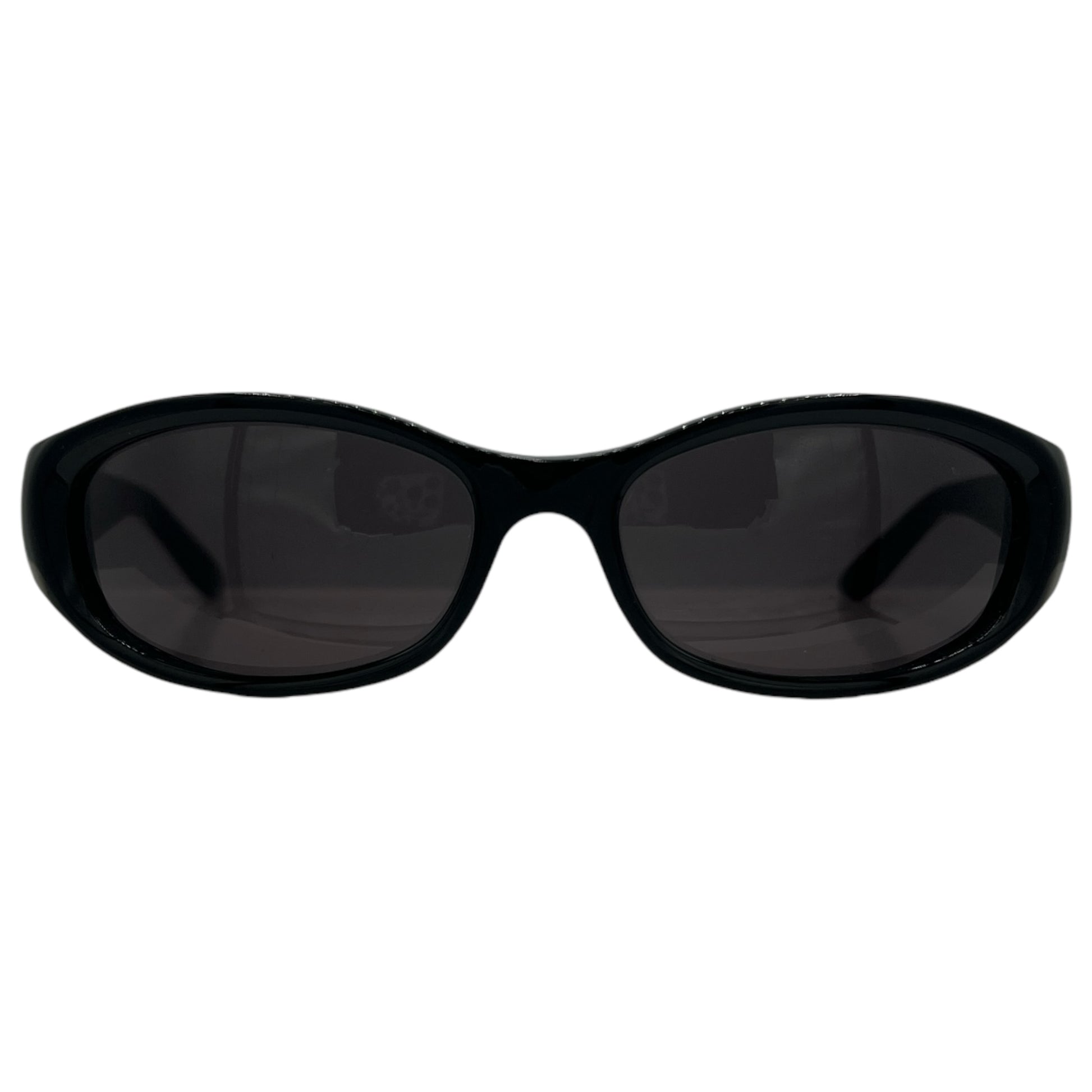 Gucci 90's Black Oval Sunglasses 2456/S - Outfit Repeater