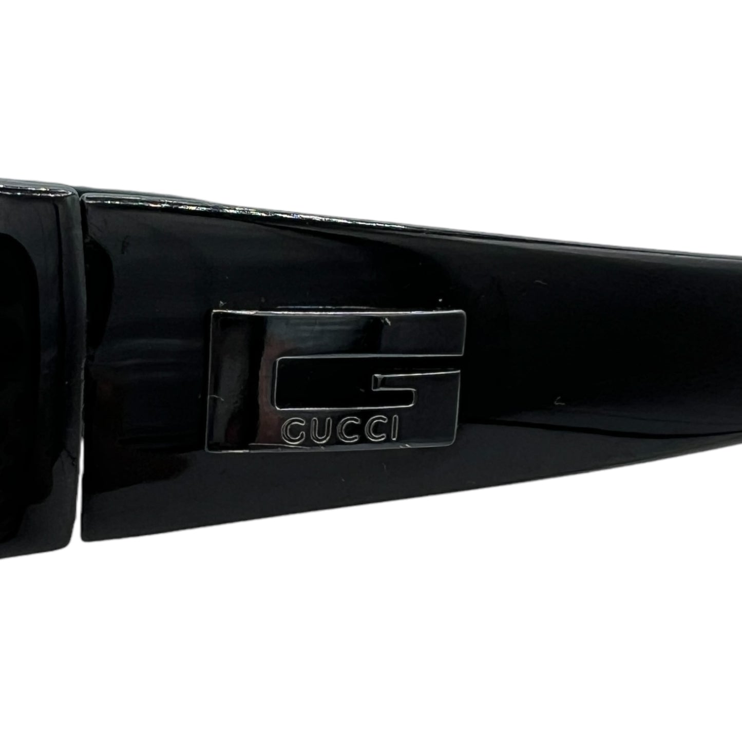 Gucci 90's Black Oval Sunglasses 2456/S - Outfit Repeater