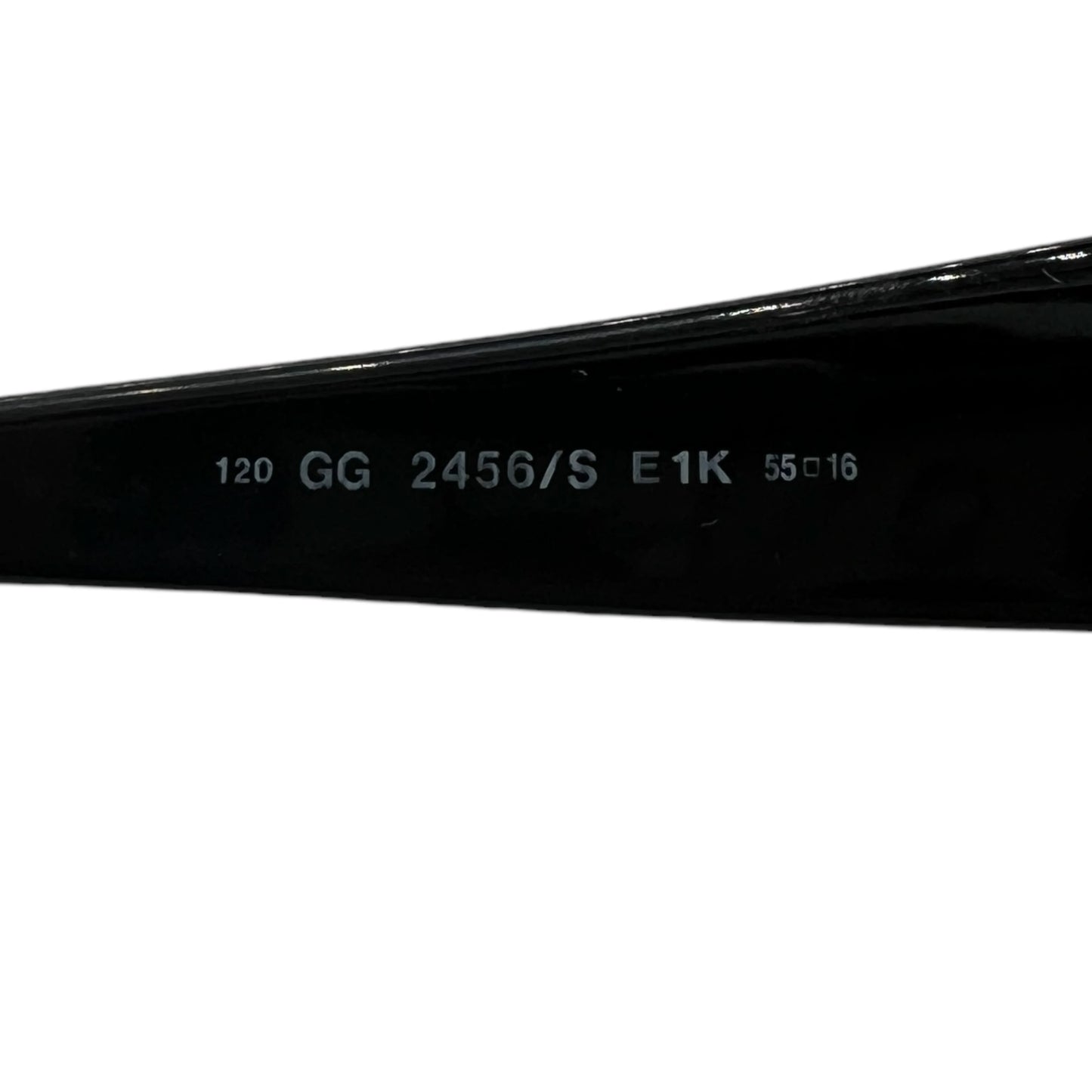 Gucci 90's Black Oval Sunglasses 2456/S - Outfit Repeater