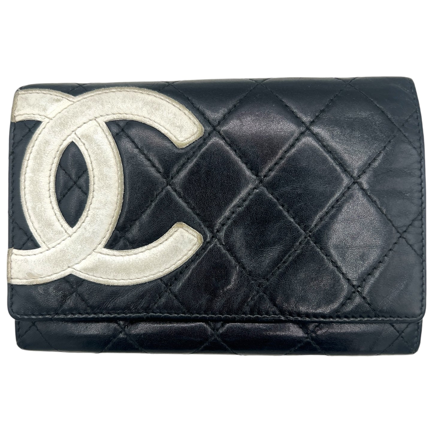 Chanel Cambon Quilted Bi-Fold Wallet