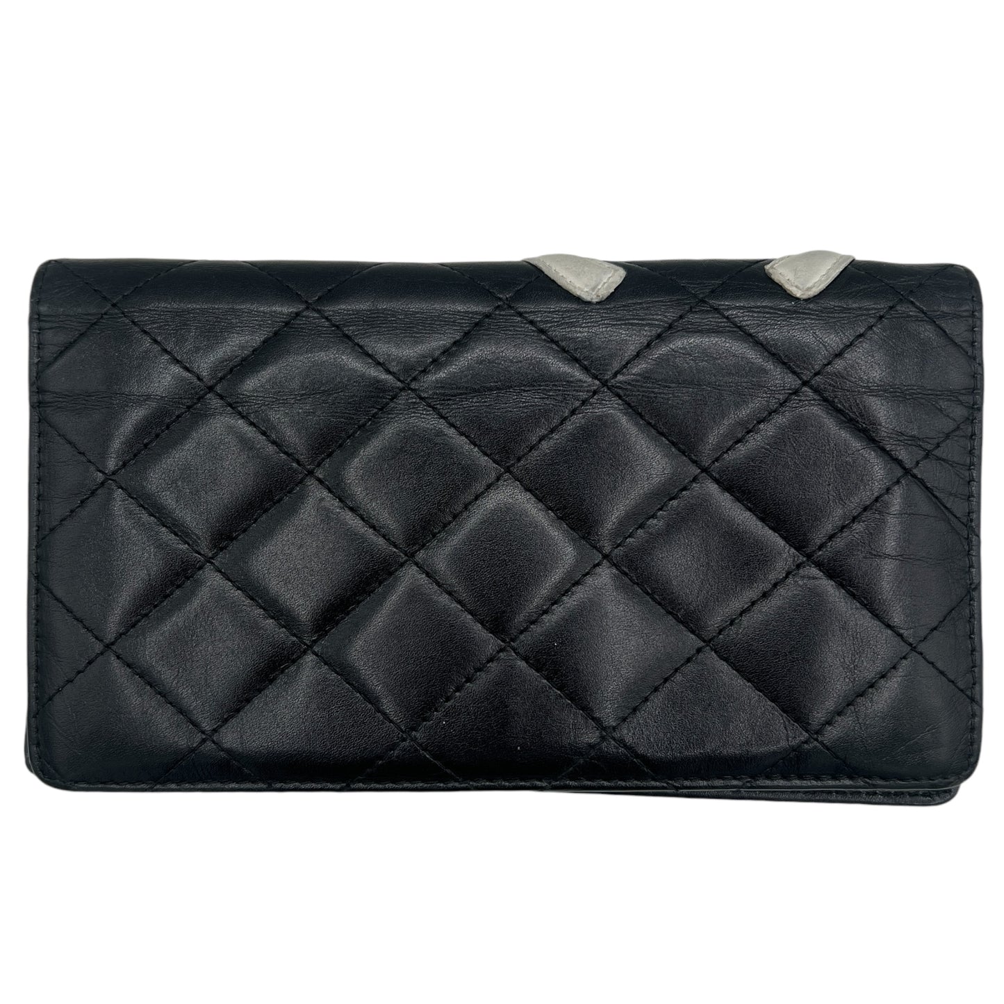 Chanel Cambon Quilted Bi-Fold Long Wallet