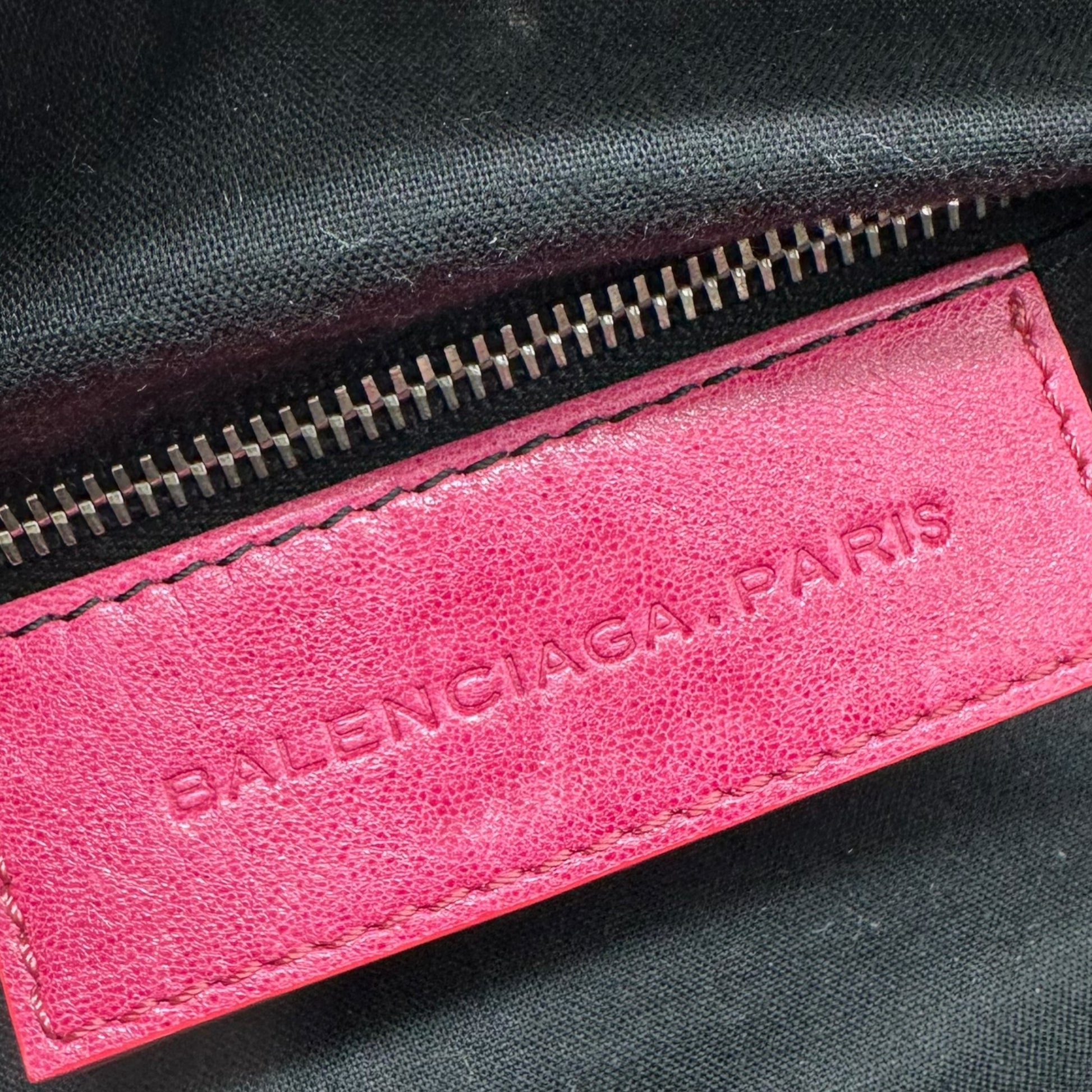 Balenciaga Hot Pink City Bag - Outfit Repeater