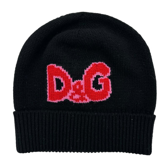 Dolce & Gabbana Cashmere Logo Beanie