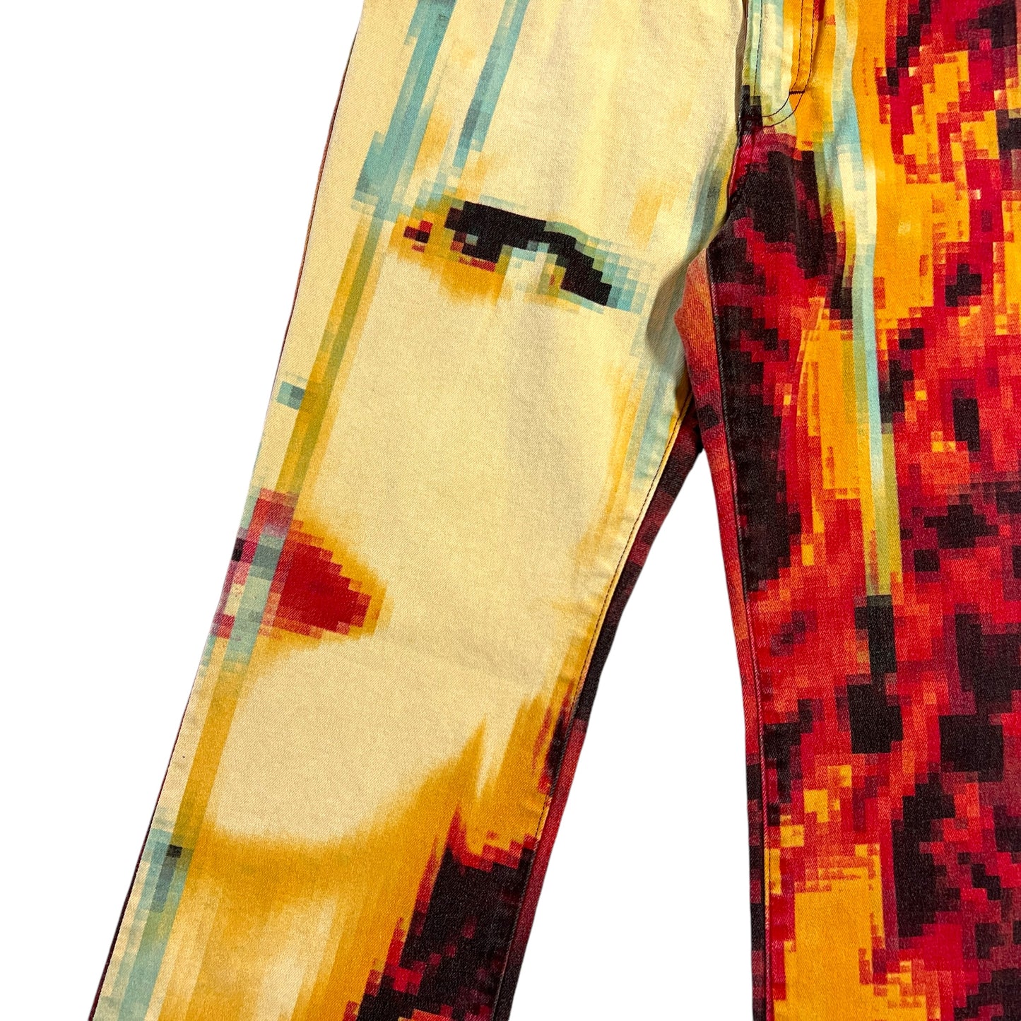Just Cavalli by Roberto Cavalli Pixel Face Printed Jeans - Outfit Repeater