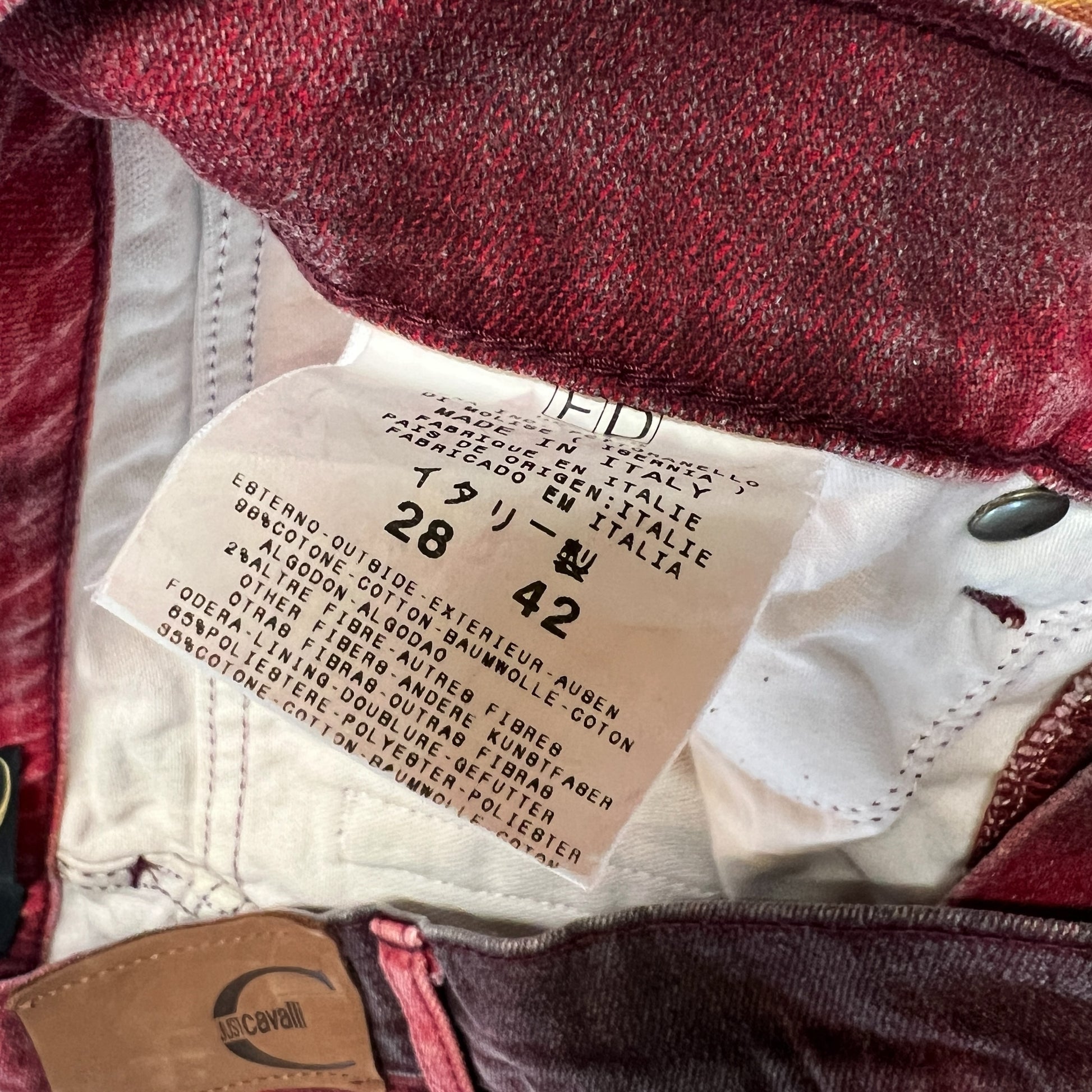 Just Cavalli by Roberto Cavalli Pixel Face Printed Jeans - Outfit Repeater