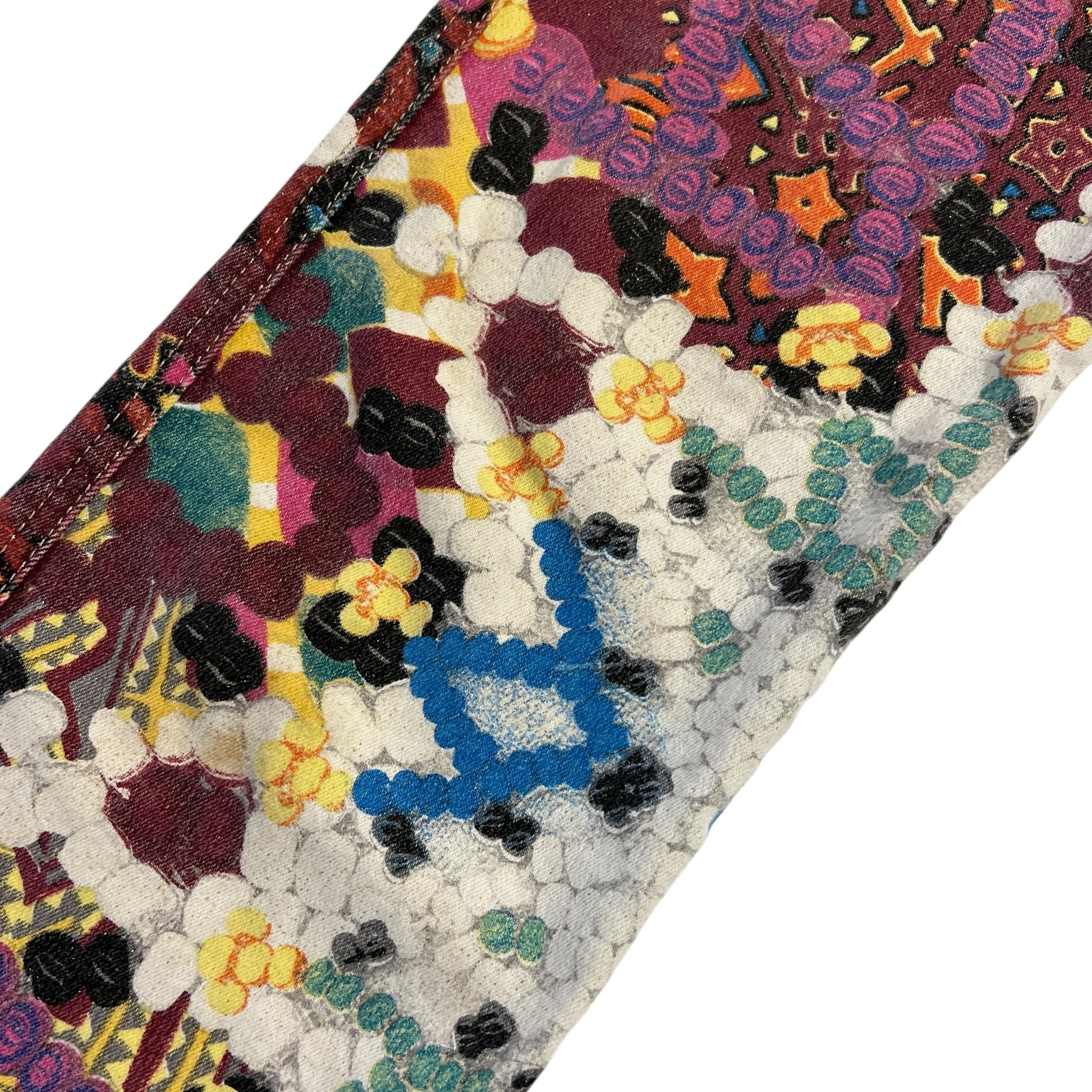 Just Cavalli by Roberto Cavalli Patchwork Print Multicolor Jeans - Outfit Repeater