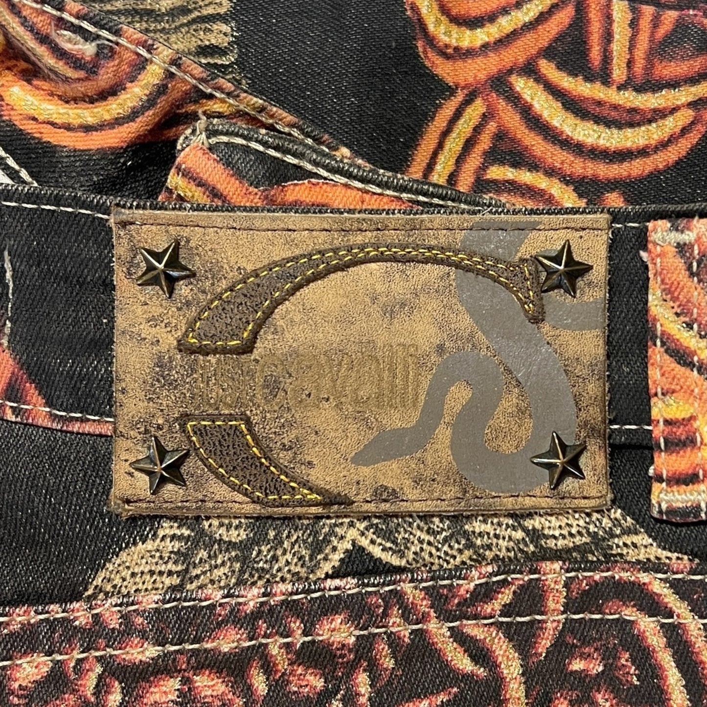 Just Cavalli by Roberto Cavalli Rope Printed Jeans - Outfit Repeater