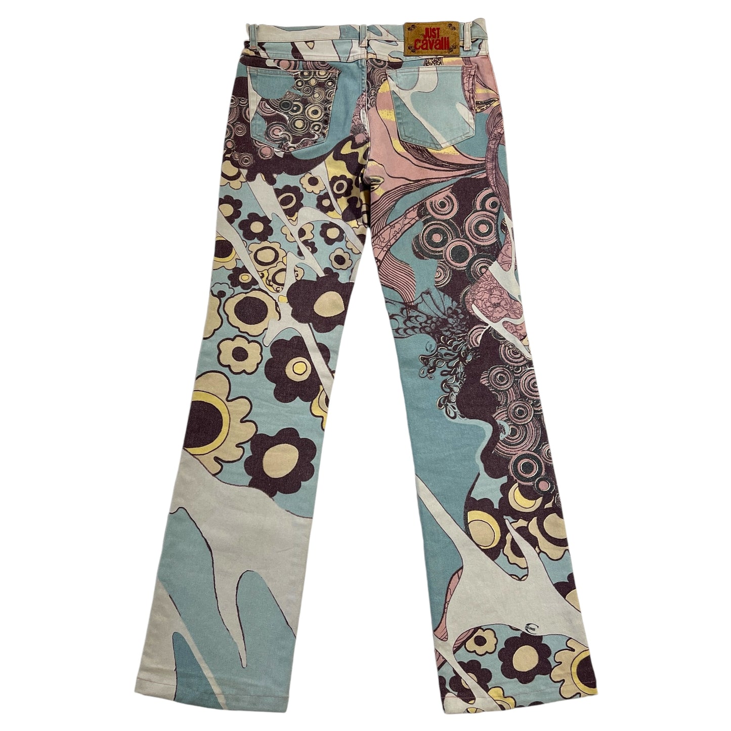 Just Cavalli by Roberto Cavalli Psychedelic Printed Jeans