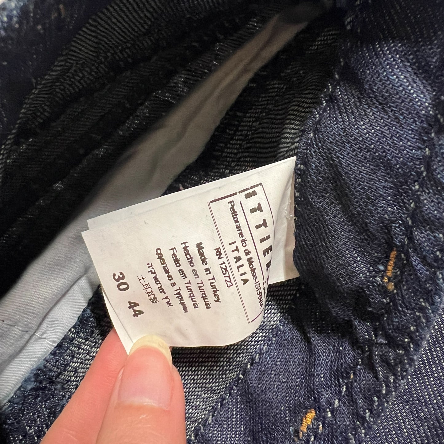 Just Cavalli by Roberto Cavalli Dark Wash Rivet Jeans - Outfit Repeater