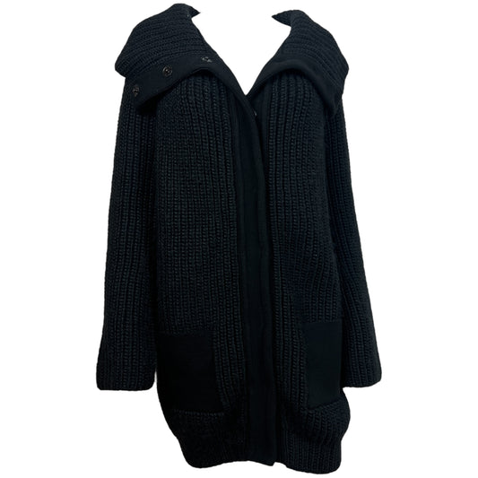 Balenciaga Black Oversized Cardigan Jacket