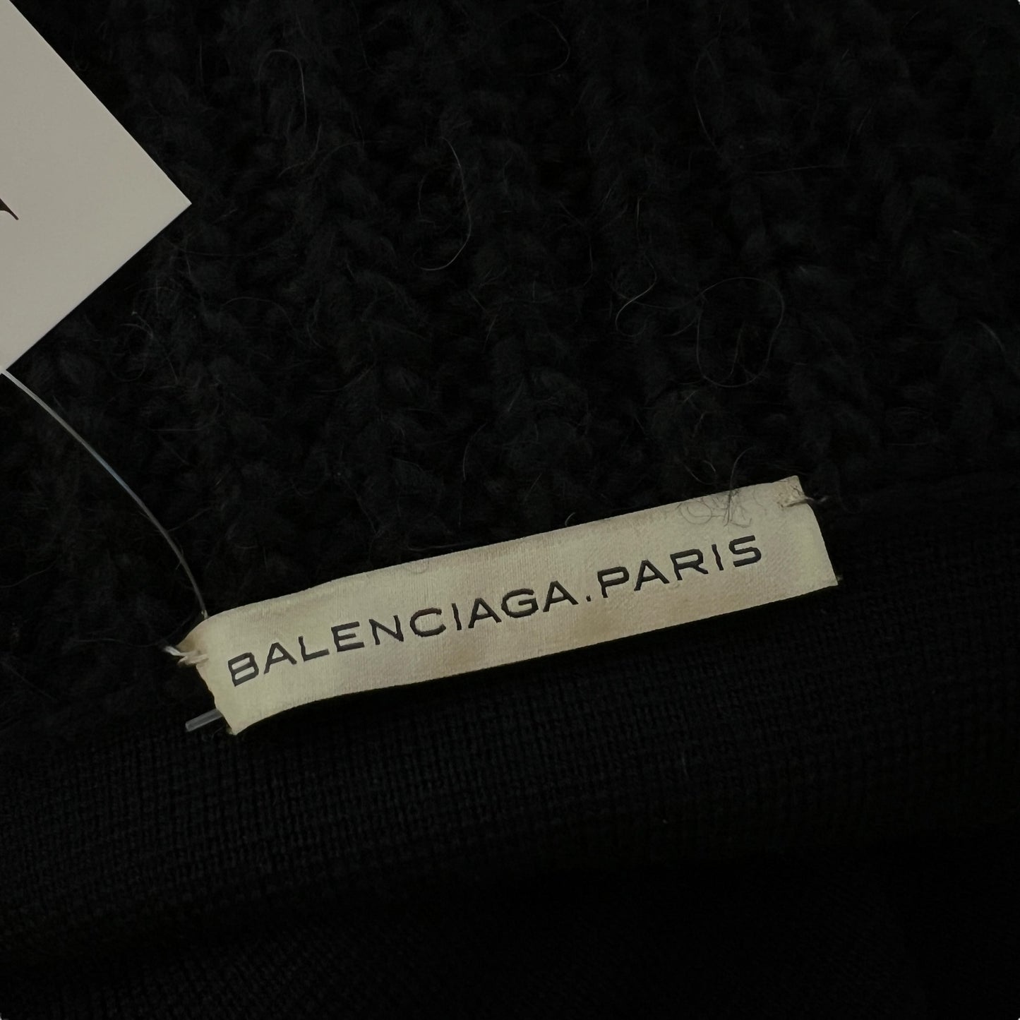 Balenciaga Black Oversized Cardigan Jacket