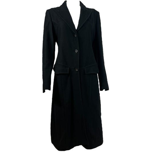 Gucci Black Wool Trench Coat M