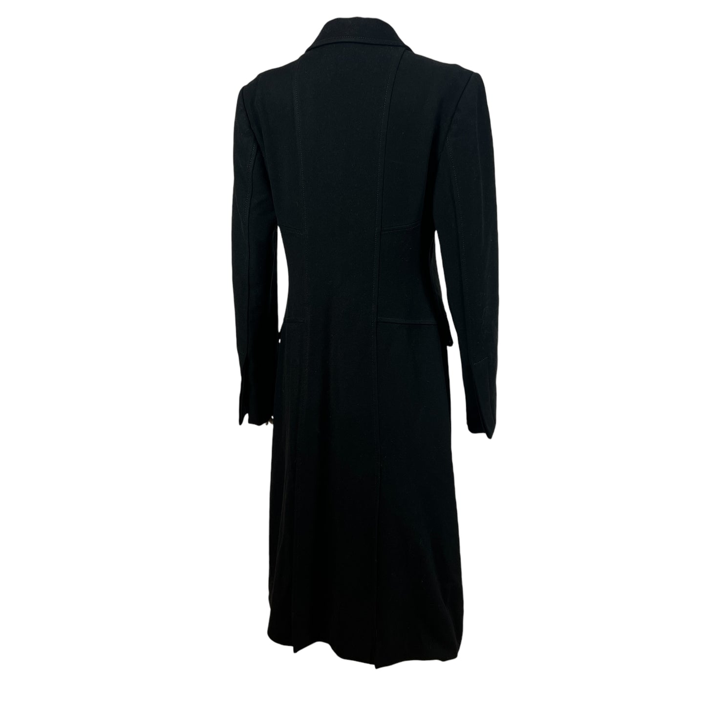 Gucci Black Wool Trench Coat M