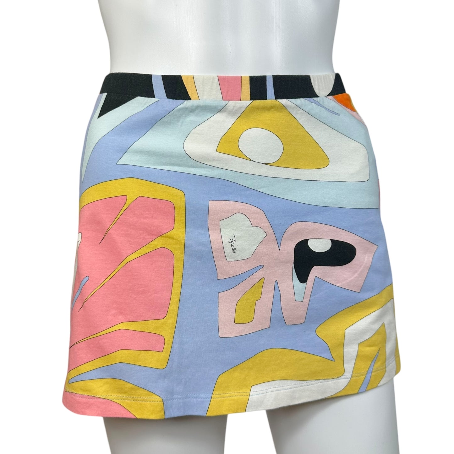 Emilio Pucci Firenze Multicolor Patterned Mini Skirt