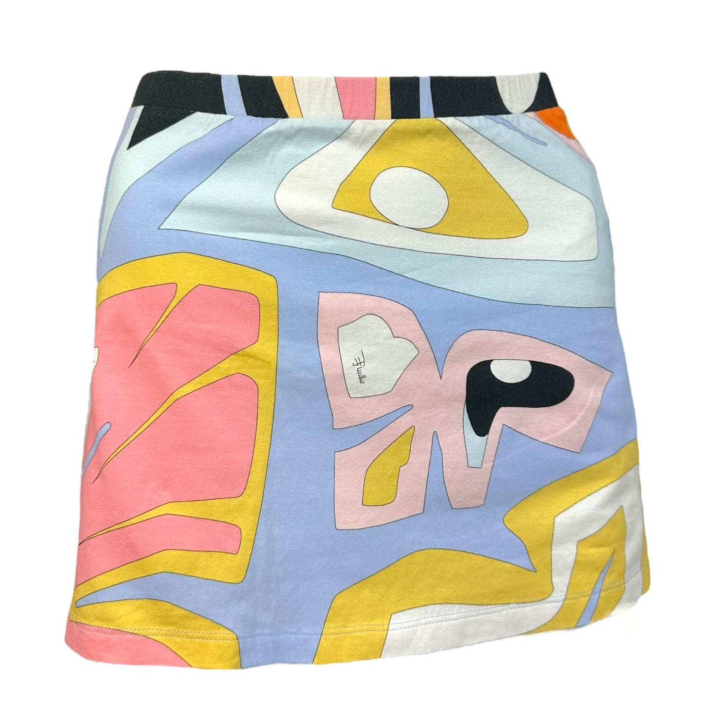 Emilio Pucci Firenze Multicolor Patterned Mini Skirt