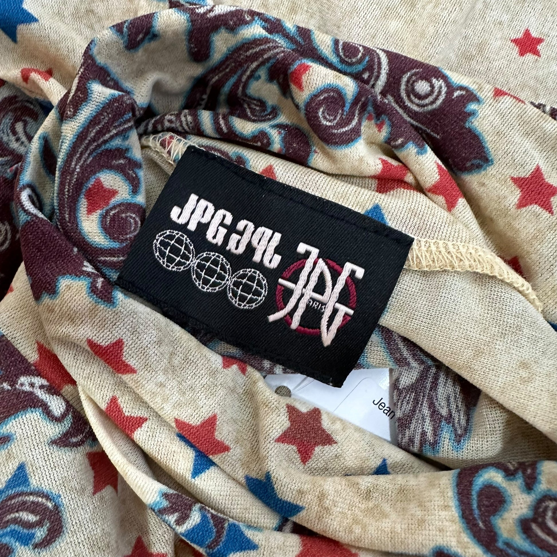 Jean Paul Gaultier Cowboy Print Turtleneck Top - Outfit Repeater