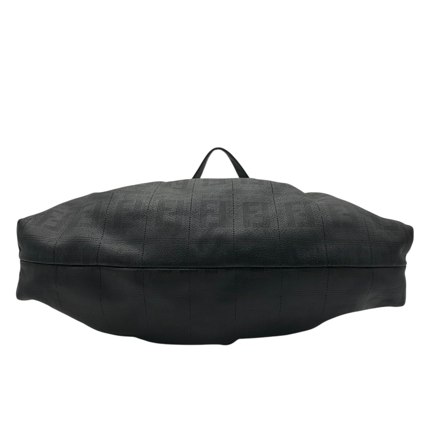 Fendi Black Hidden Zucca Monogram Chef Bag