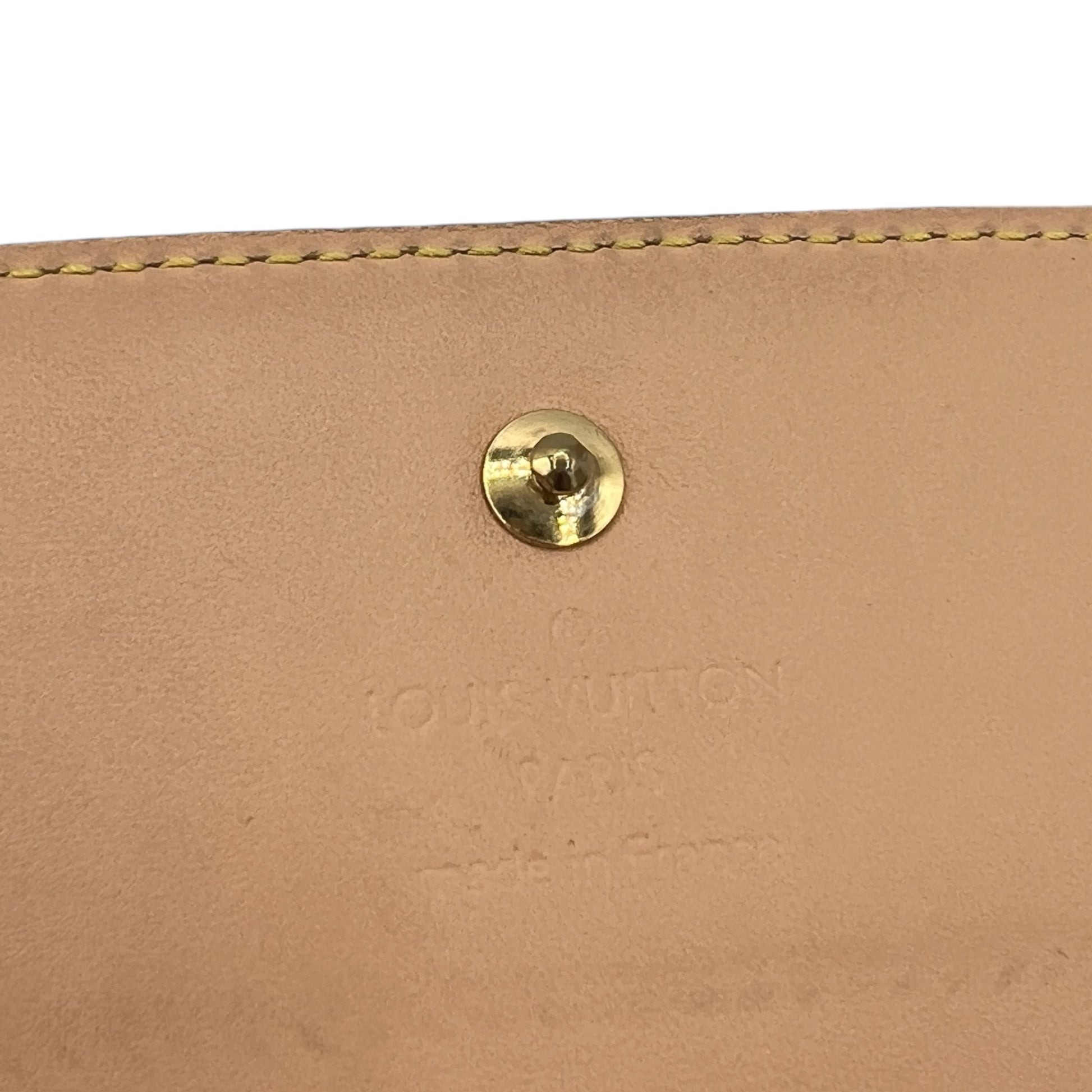 Louis Vuitton Compact Wallet Black Multicolor Monogram