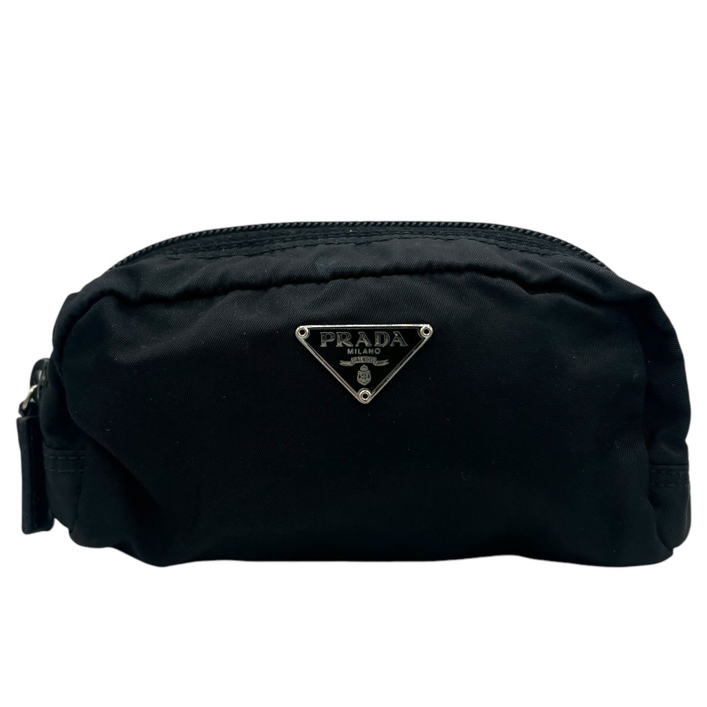 Prada Black Nylon Small Cosmetic Bag - Outfit Repeater