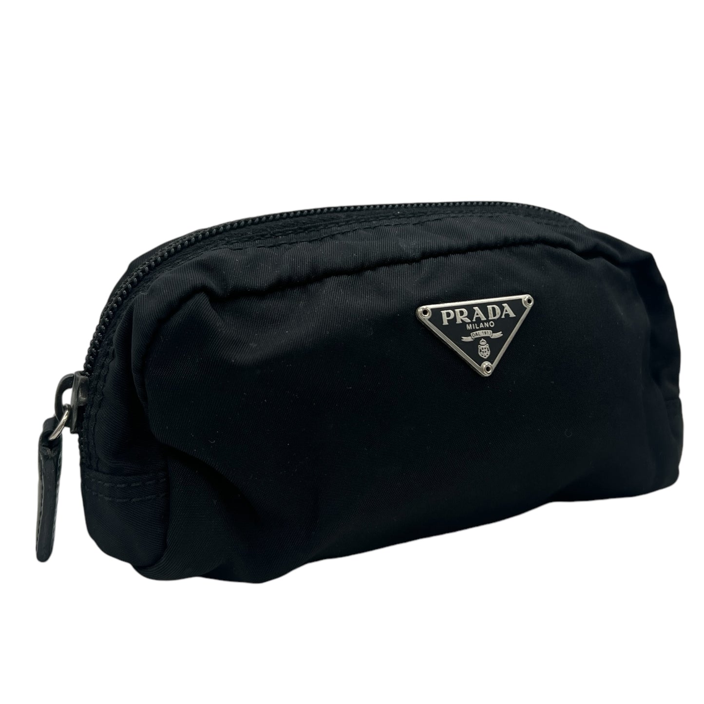 Prada Black Nylon Small Cosmetic Bag - Outfit Repeater