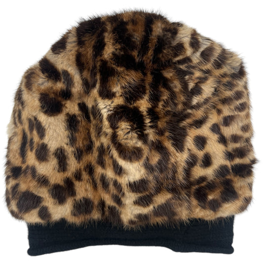 Dolce & Gabbana Leopard Print Fur & Cashmere Hat - Outfit Repeater
