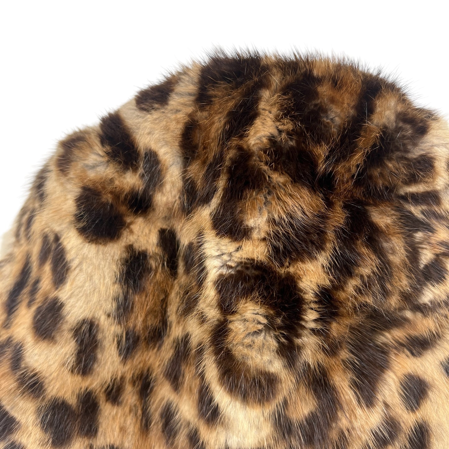 Dolce & Gabbana Leopard Print Fur & Cashmere Hat - Outfit Repeater
