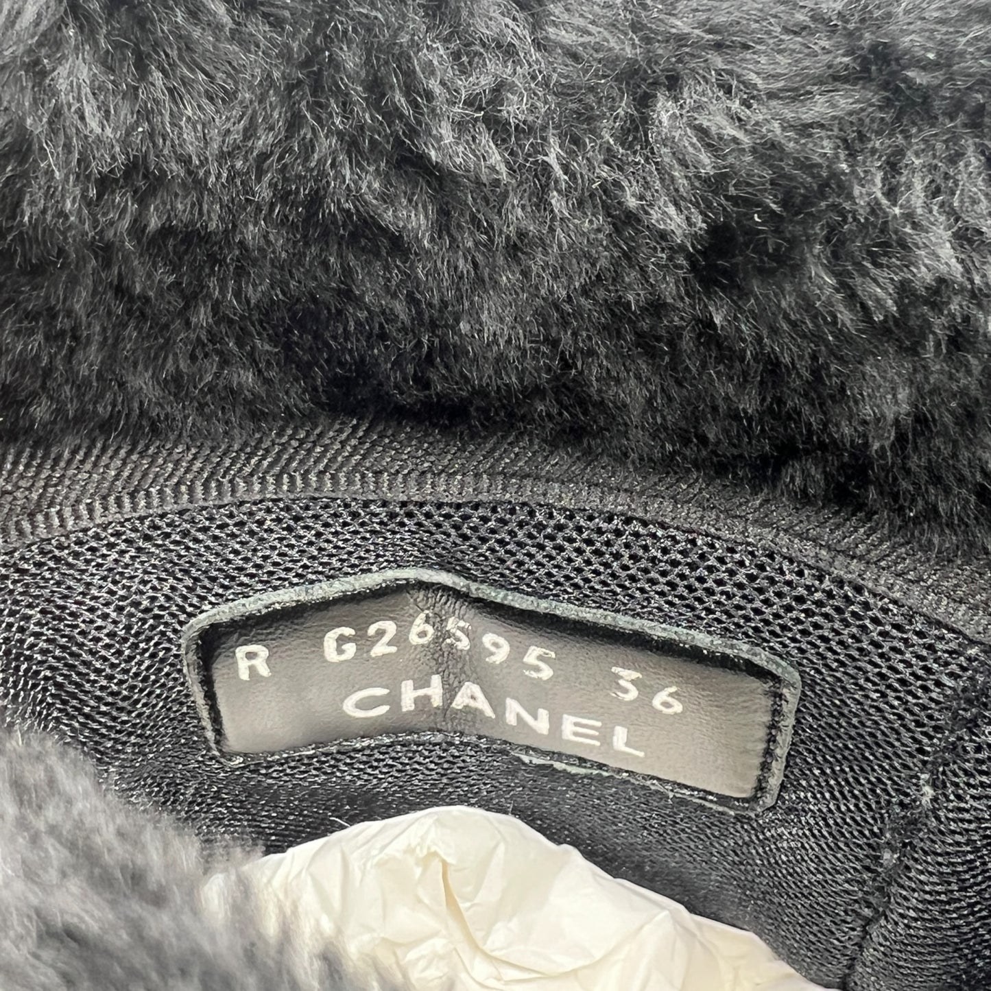Chanel Black Shearling Moon Boots - Outfit Repeater