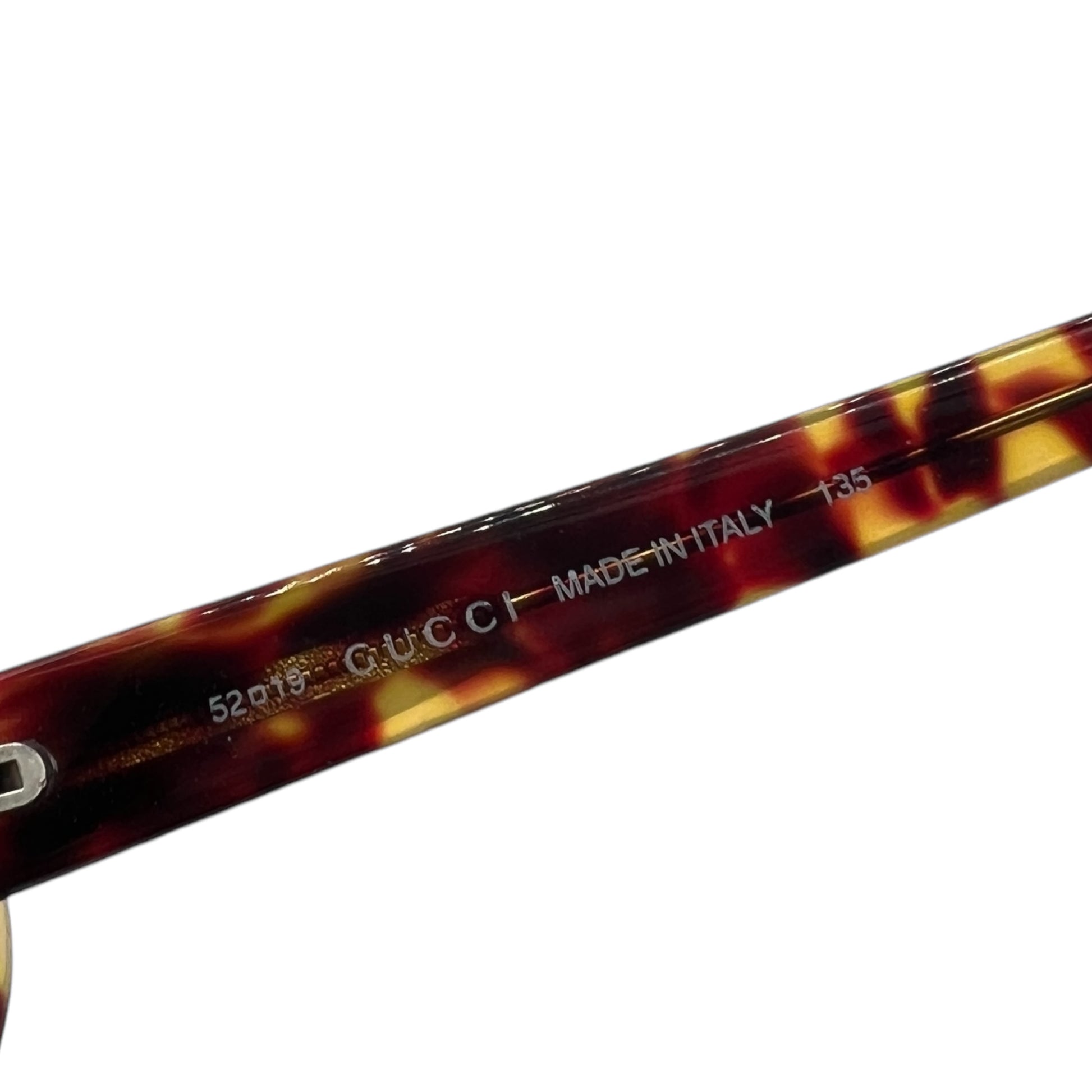 Gucci Brown Tortoise Oval Sunglasses - Outfit Repeater