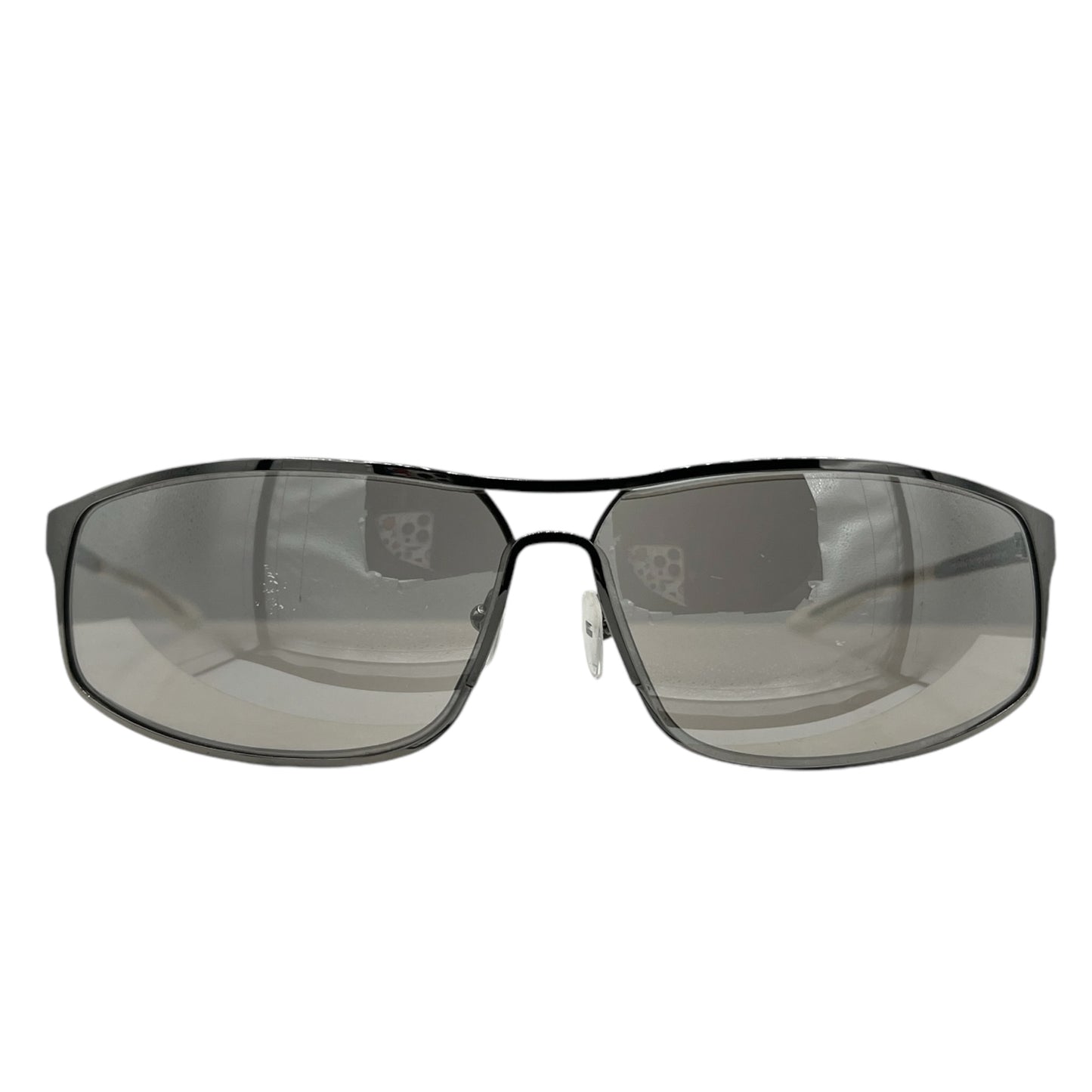 Christian Dior Street Silver Reflective Aviator Sunglasses