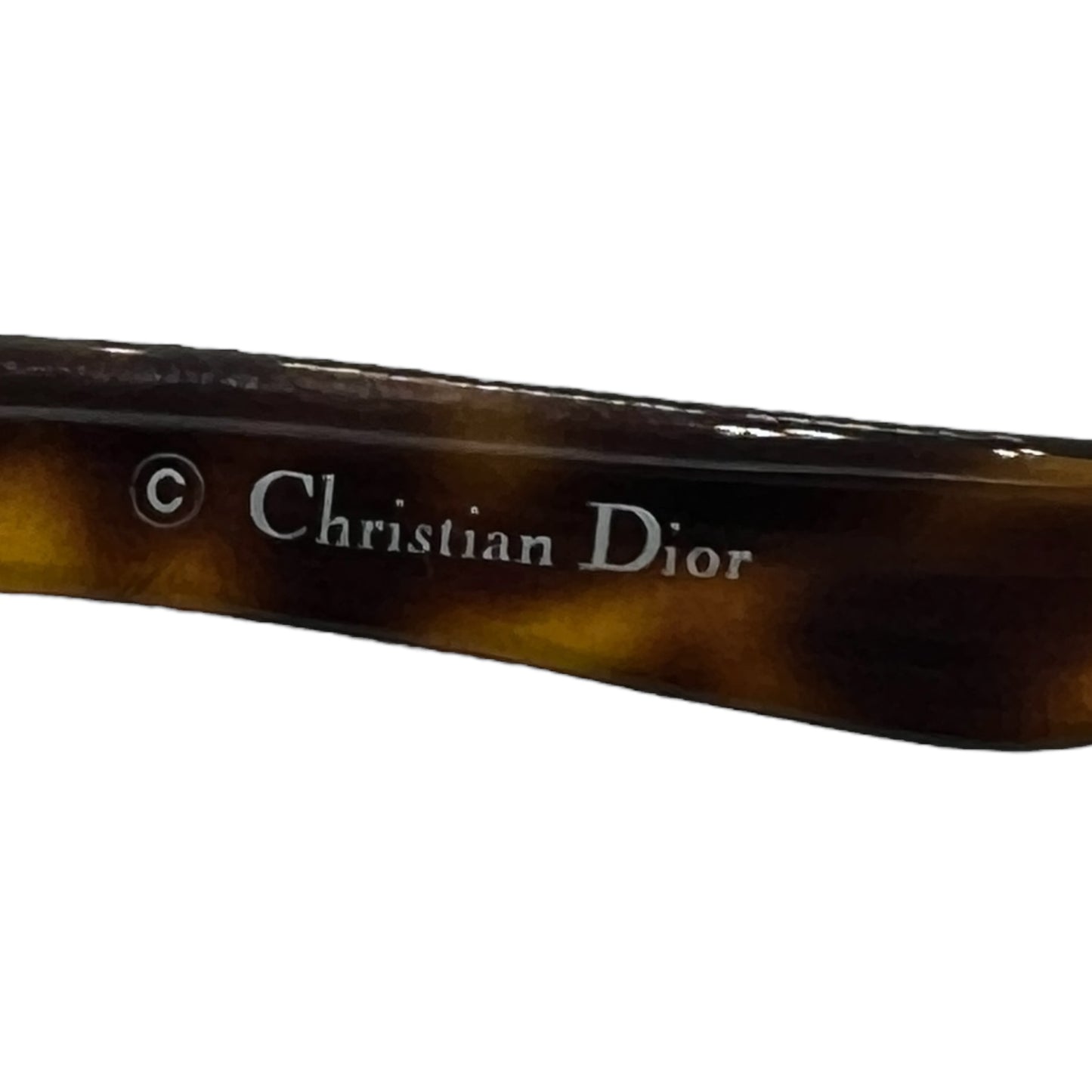 Christian Dior Airspeed 1 Brown Rimless Shield Sunglasses