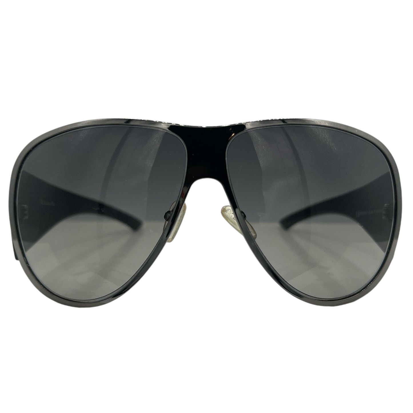 Christian Dior Subdior 1 Black Shield Sunglasses - Outfit Repeater