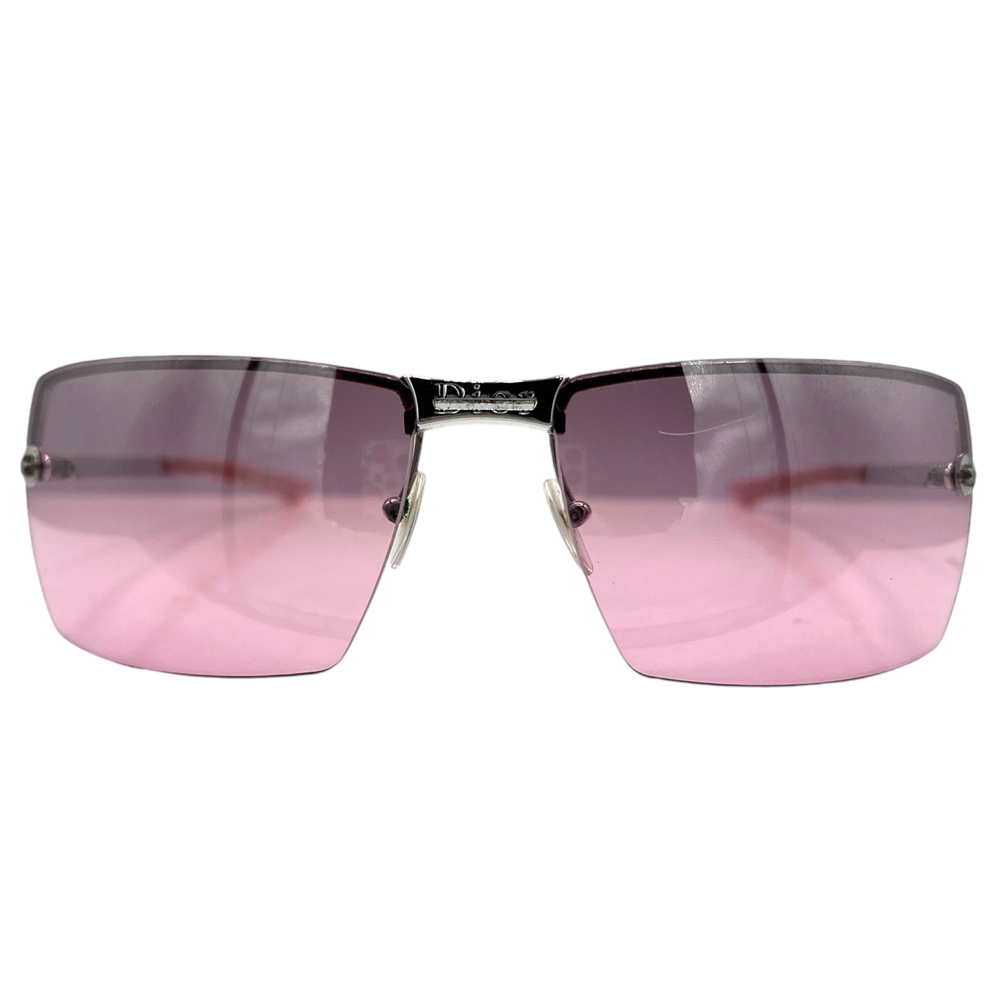 Christian Dior Pink and Silver Adiorable 2 Sunglasses