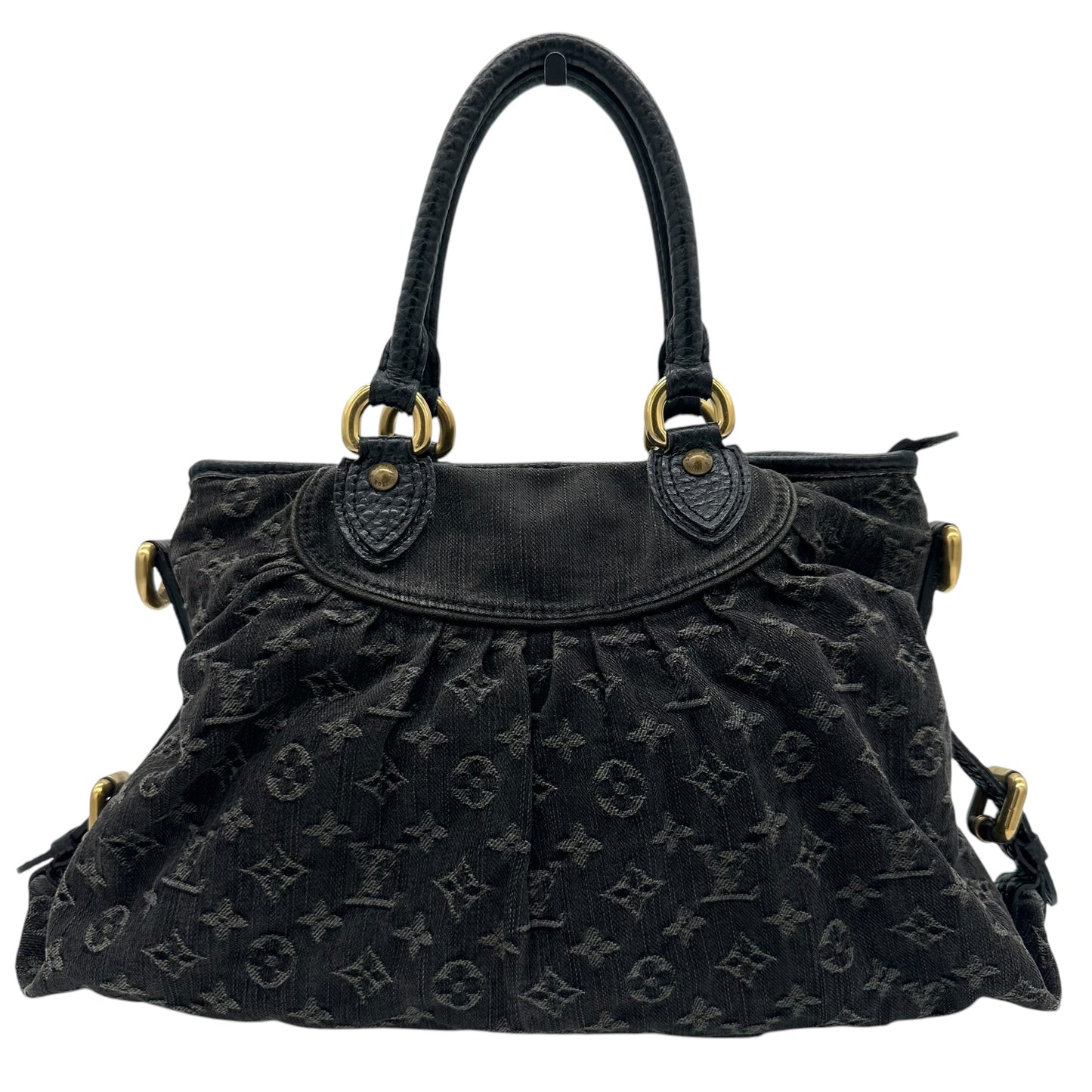 Louis Vuitton Black Denim Neo Cavi MM Bag