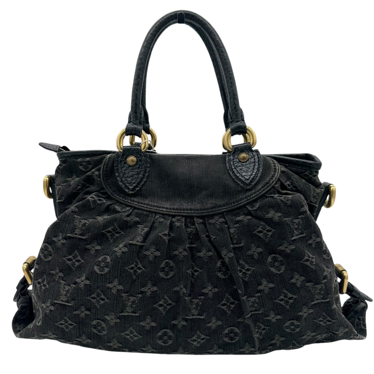 Louis Vuitton Black Denim Neo Cavi MM Bag