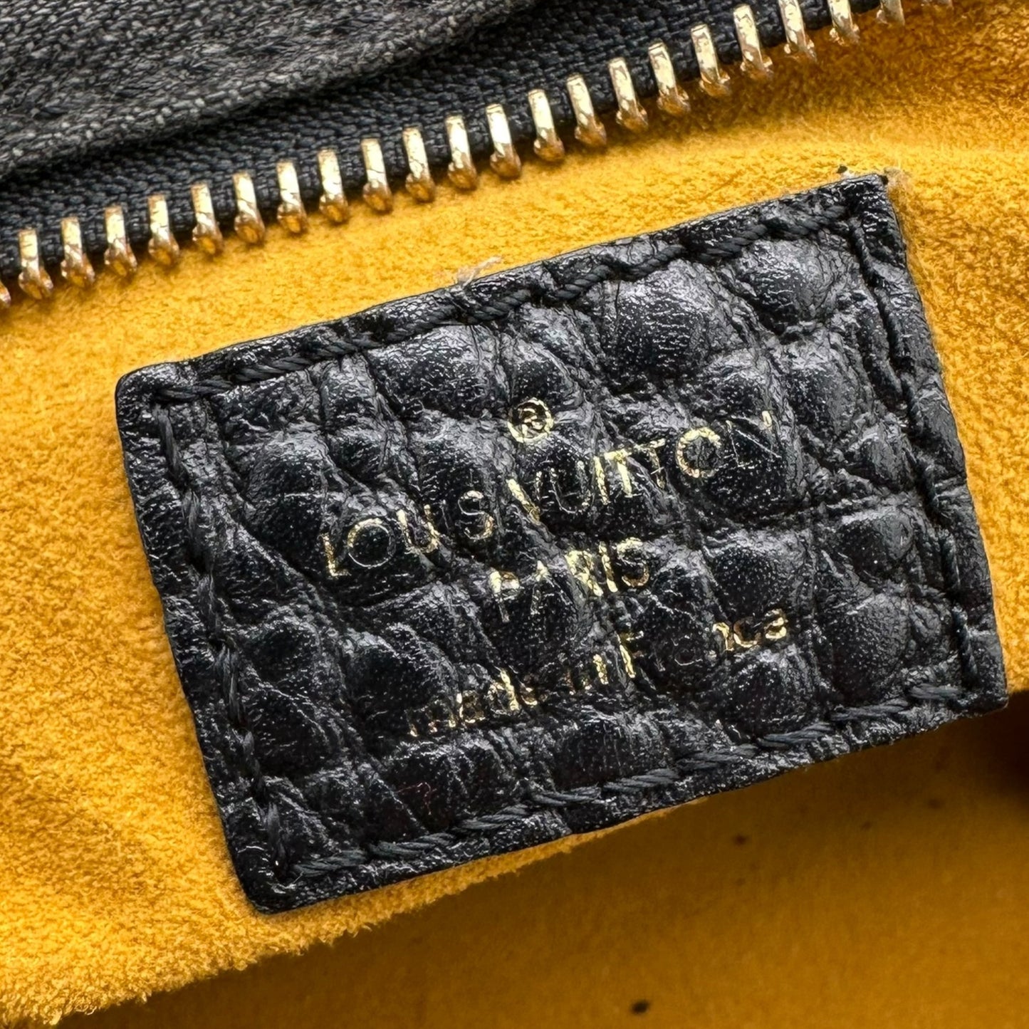 Louis Vuitton Black Denim Neo Cavi MM Bag