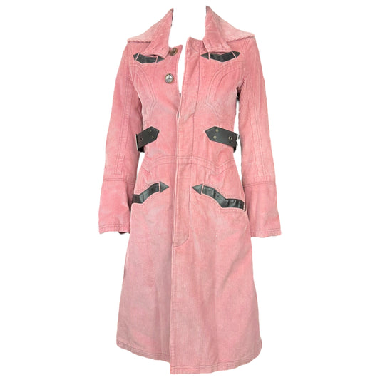 Dsquared2 F/W 2004 Pink Corduroy Coat