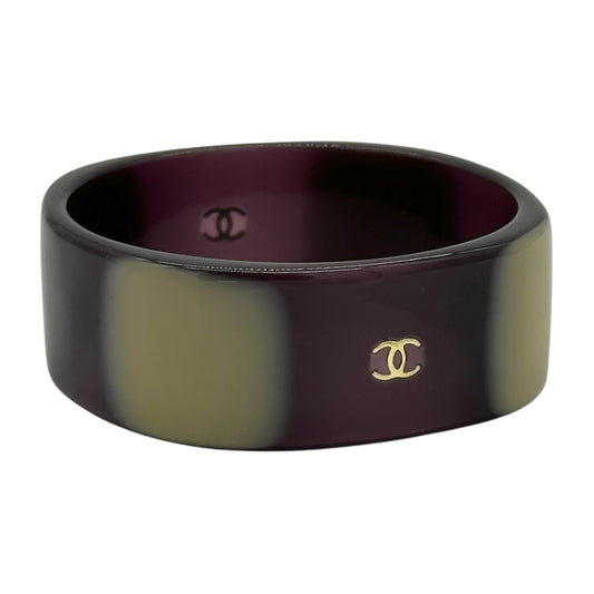 Chanel Purple Gradient Bangle Bracelet