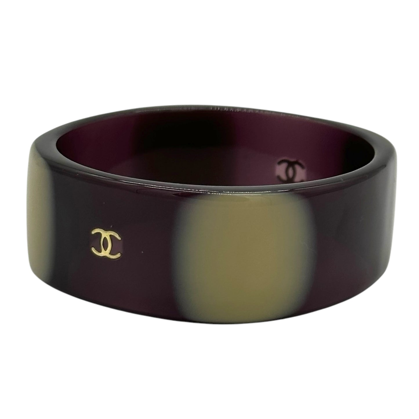 Chanel Purple Gradient Bangle Bracelet