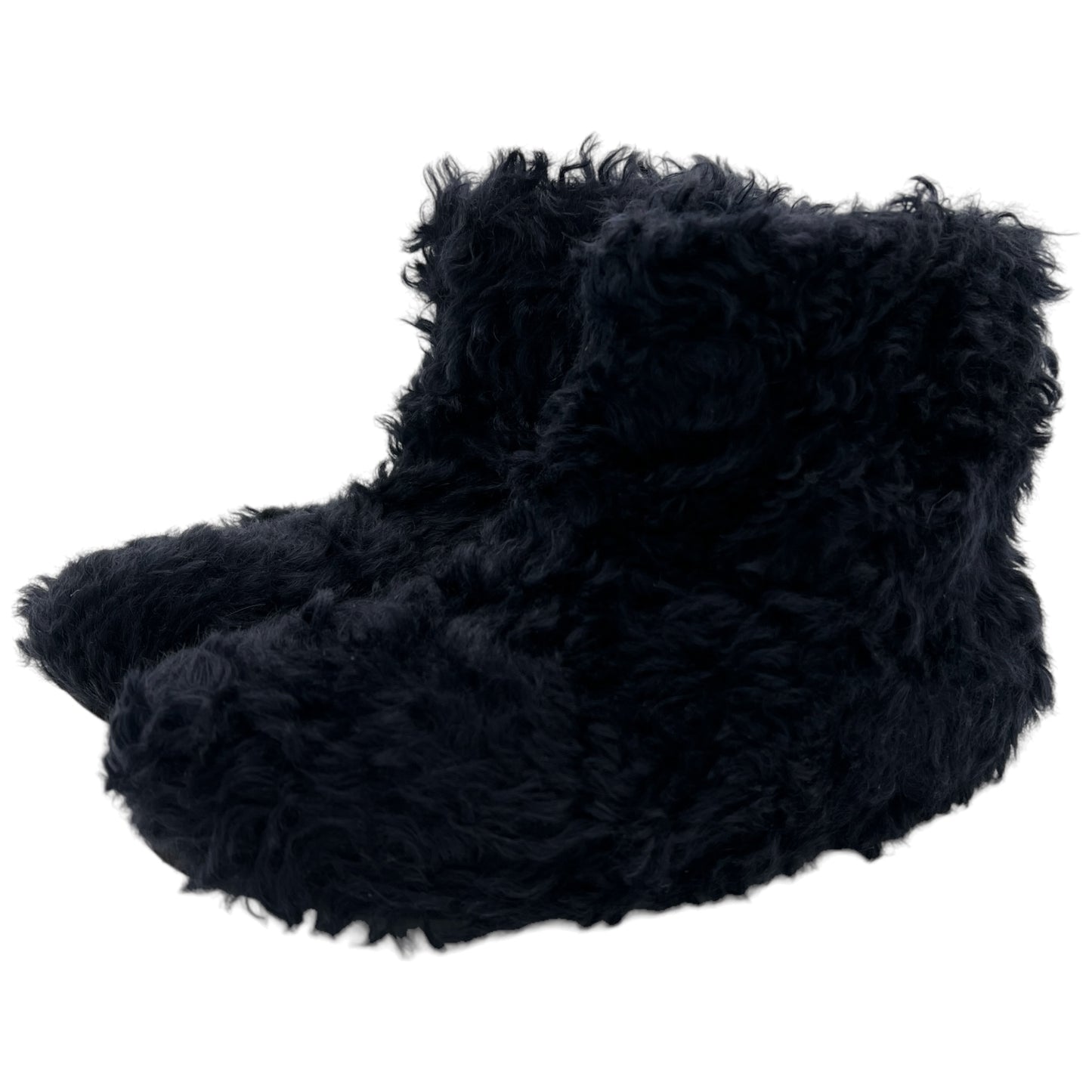 Miu Miu Black Shearling Boots - Outfit Repeater