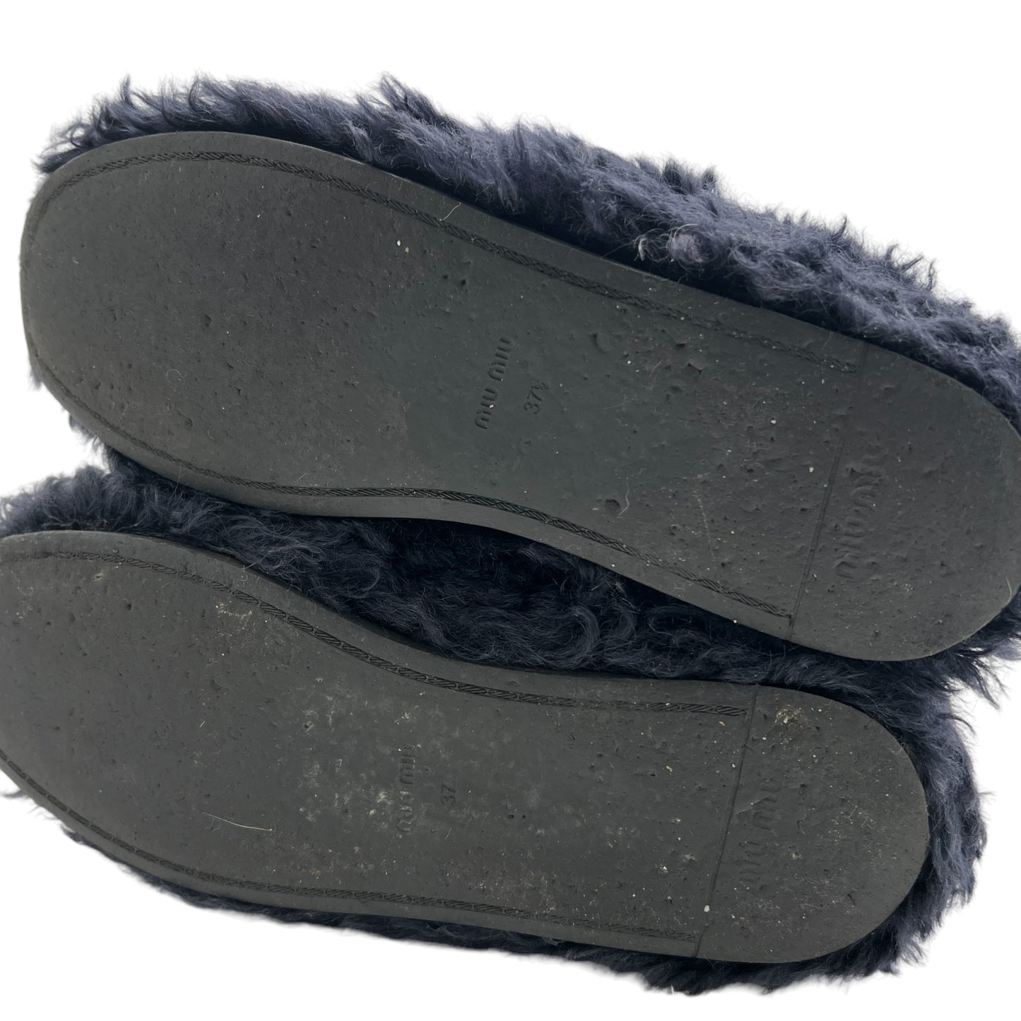 Miu Miu Black Shearling Boots - Outfit Repeater