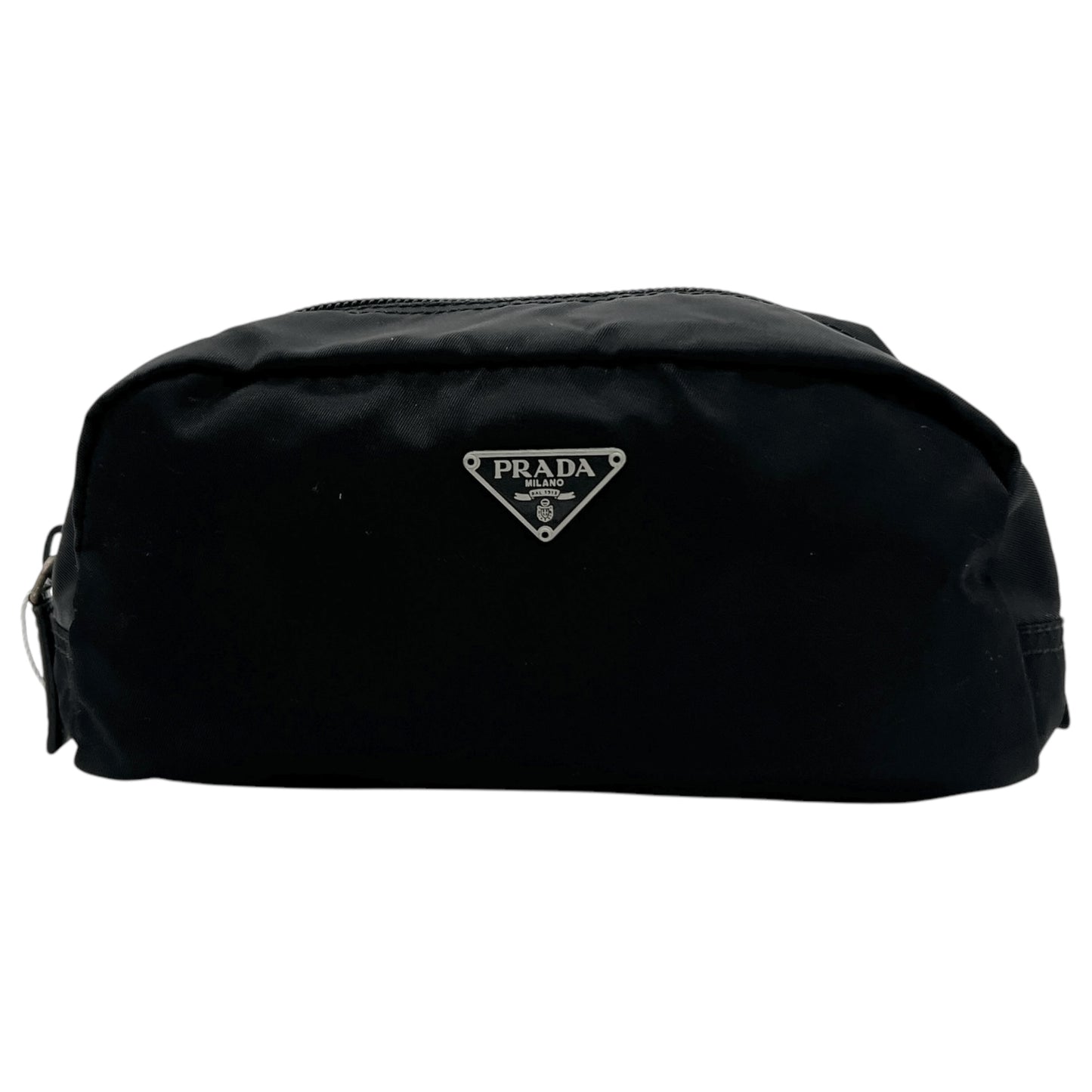 Prada Black Nylon Cosmetic Pouch