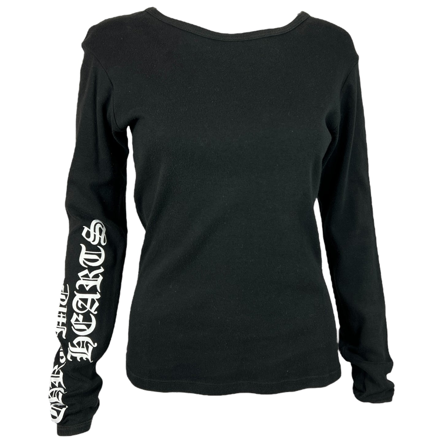 Chrome Hearts Black Graphic Long Sleeve