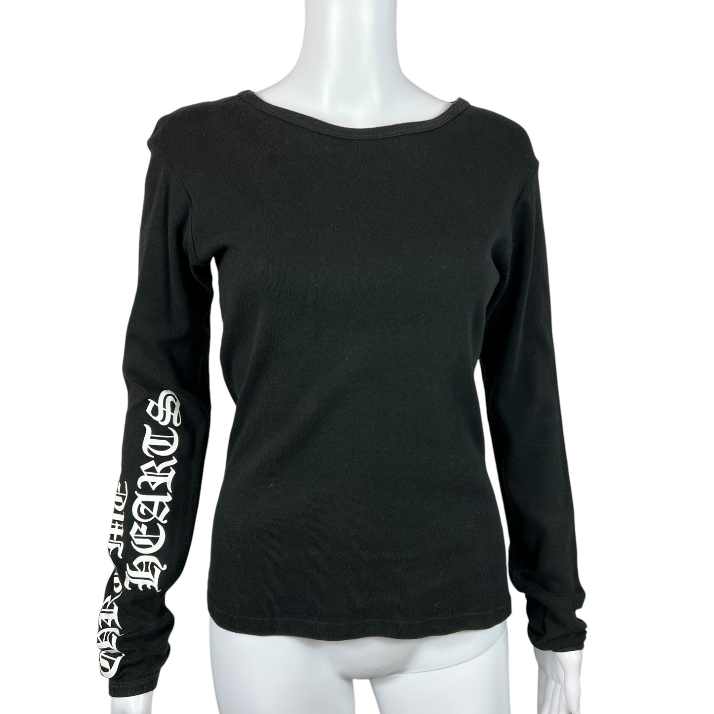 Chrome Hearts Black Graphic Long Sleeve