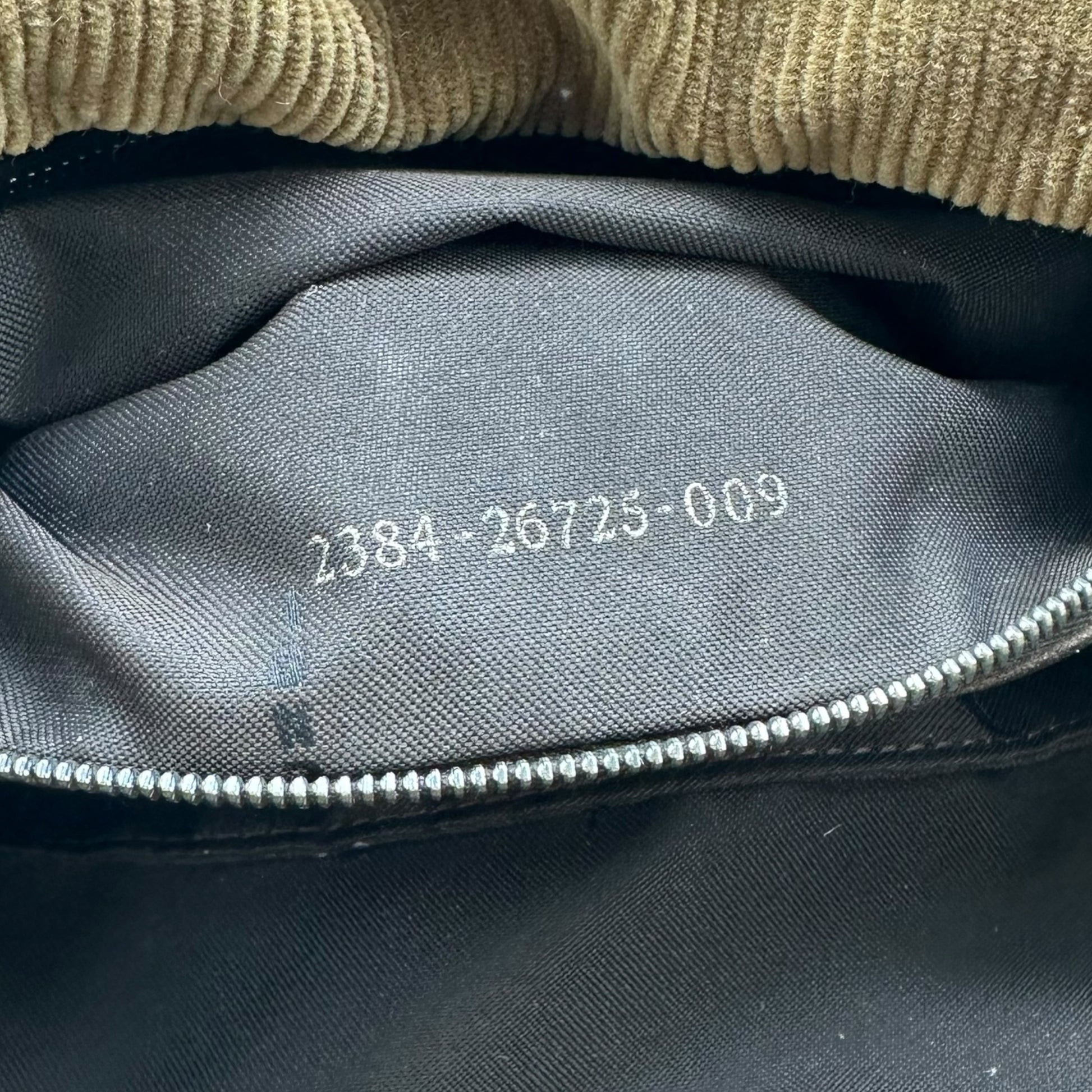 Fendi Brown Corduroy Baguette Bag - Outfit Repeater